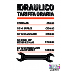 IDRAULICO TARIFFA ORARIA