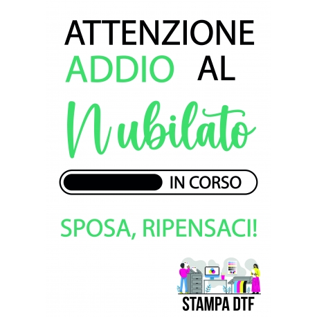 DTF - ADDIO AL NUBILATO