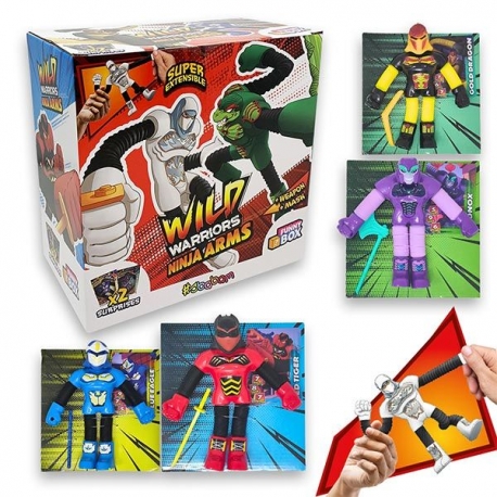 WILD WARRIORS NINJA ARMS SUPER EXTENSIBLE 25 CM